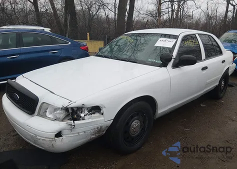 2011 Ford Crown Victoria Police Interceptor from USA, damaged, VIN 2FABP7BV7BX180593